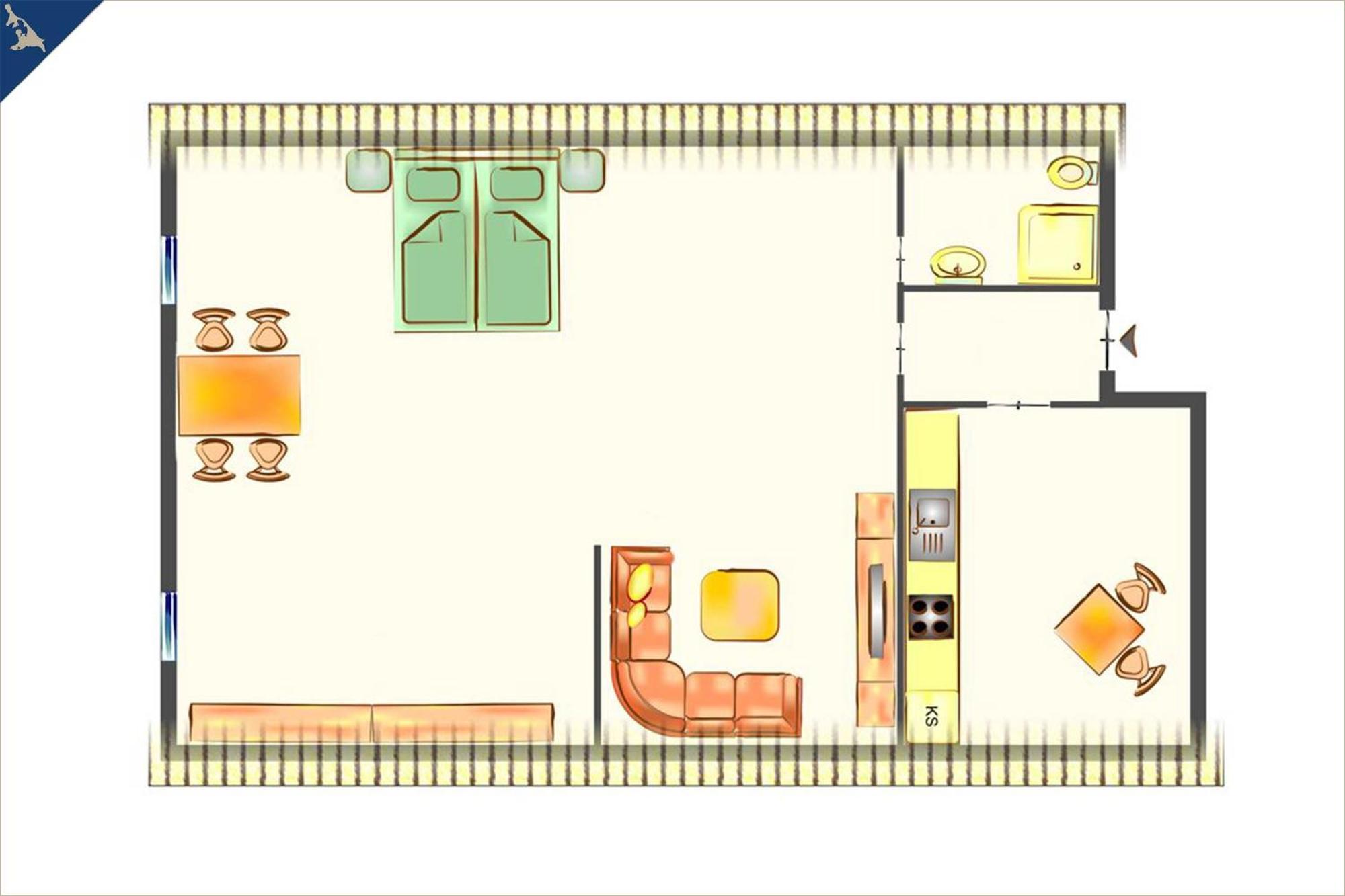 Villa Holtz Ferienwohnung Holtz 4 ツィノヴィッツ エクステリア 写真